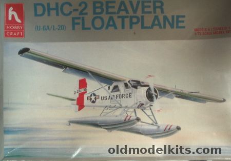 Hobby Craft 1/72 de Havilland DHC-2 Beaver (U-6A / L-20) - USAF or Royal Australian Air Force (RAAF), HC1393 plastic model kit